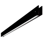 Marc C LED Ceiling Light Fixture - Satin Black / Opal