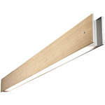 Marc C LED Ceiling Light Fixture - Natural Oak / Opal