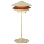 Overlay Table Lamp - Matte Beige / Cognac/Beige/Copper/Beige