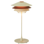 Overlay Table Lamp - Matte Beige / Cognac / Beige / Copper / Beige