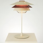 Overlay Table Lamp - Matte Beige / Cognac/Beige/Copper/Beige