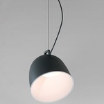 Scout S Pendant - Matte Grey / Opal