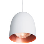 Speers S1 Pendant - Matte White / Satin Copper