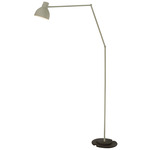 System F Floor Lamp - Satin Beige