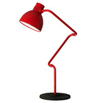 System T Table Lamp - Matte Red