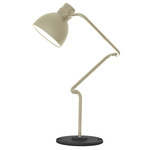 System T Table Lamp - Satin Beige