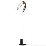 Cut Floor Lamp - Intense Black