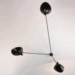 Spider Wall Sconce - Black