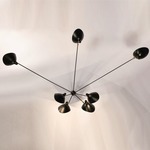 Spider Wall Sconce - Black