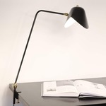 Agrafee Double Swivel Desk Lamp - Black