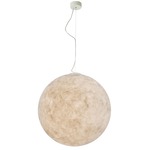 Luna Pendant - White / White