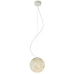 Luna Pendant - White / White