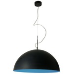 Mezza Luna Pendant - Black / Blue