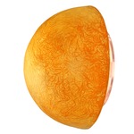Luna Button Wall Sconce - Orange