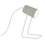 Matt Paint T Cemento Table Lamp - Grey Cement / White