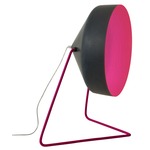 Matt Cyrcus F Lavagna Floor Lamp - Black Chalkboard / Magenta