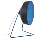 Matt Cyrcus F Lavagna Floor Lamp - Black Chalkboard / Blue