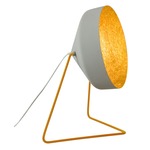 Matt Cyrcus F Cemento Floor Lamp - Grey Cement / Gold