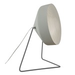 Matt Cyrcus F Cemento Floor Lamp - Grey Cement / Silver