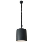 Matt Bin Lavagna Pendant - Black Chalkboard / White