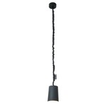 Matt Paint Lavagna Pendant - Black Chalkboard / White