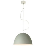 Matt H2O Cemento Pendant - Grey Cement / White