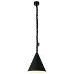 Matt Jazz Lavagna Pendant - Black Chalkboard / White