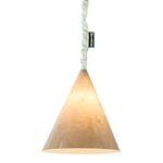 Matt Jazz Nebula Pendant - White / White