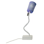 Trame Paint Stripe Table Lamp - White / Blue Stripe
