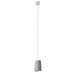 Trame Paint Stripe Pendant - White / Purple Stripe