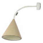 Trame Jazz Stripe Wall Sconce - White / Yellow Stripe