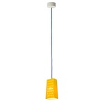 Be.Pop Cacio and Pepe Pendant - Blue / Yellow