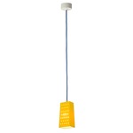 Be.Pop Cacio and Pepe Pendant - Blue / Yellow