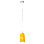 Be.Pop Cacio and Pepe Pendant - White / Red / Yellow