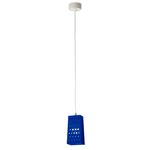 Be.Pop Cacio and Pepe Pendant - Transparent / Blue