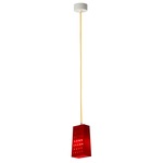 Be.Pop Cacio and Pepe Pendant - Yellow / Red