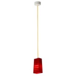 Be.Pop Cacio and Pepe Pendant - Yellow / Red