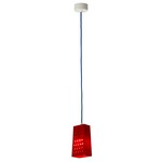 Be.Pop Cacio and Pepe Pendant - Blue / Red