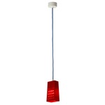 Be.Pop Cacio and Pepe Pendant - Blue / Red