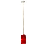 Be.Pop Cacio and Pepe Pendant - Gold / Red