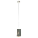 Be.Pop Cacio and Pepe Pendant - Transparent / Grey