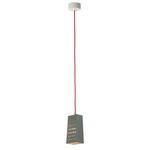 Be.Pop Cacio and Pepe Pendant - Red / Grey