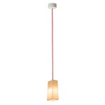 Be.Pop Cacio and Pepe Pendant - Red / Neutral