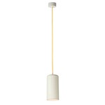 Be.Pop Candle 1 Pendant - Yellow / White
