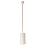 Be.Pop Candle 1 Pendant - Orange / White