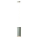 Be.Pop Candle 1 Pendant - White / Grey