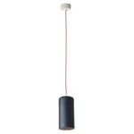 Be.Pop Candle 1 Pendant - White / Red / Dark Blue