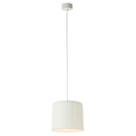 Be.Pop Candle 2 Pendant - Transparent / White