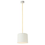 Be.Pop Candle 2 Pendant - Yellow / White