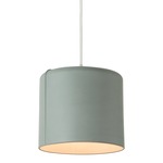 Be.Pop Candle 2 Pendant - White / Grey